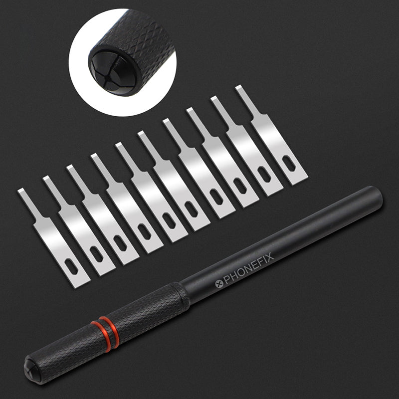 5 stuks No.9 Face ID Dot Matrix reparatie speciale mes set willekeurige kleur