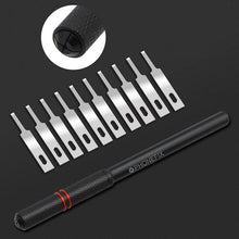 5 stuks No.9 Face ID Dot Matrix reparatie speciale mes set willekeurige kleur