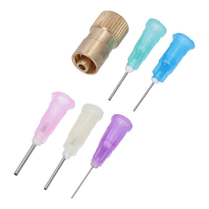 5 verschillende specificaties van naald + moer