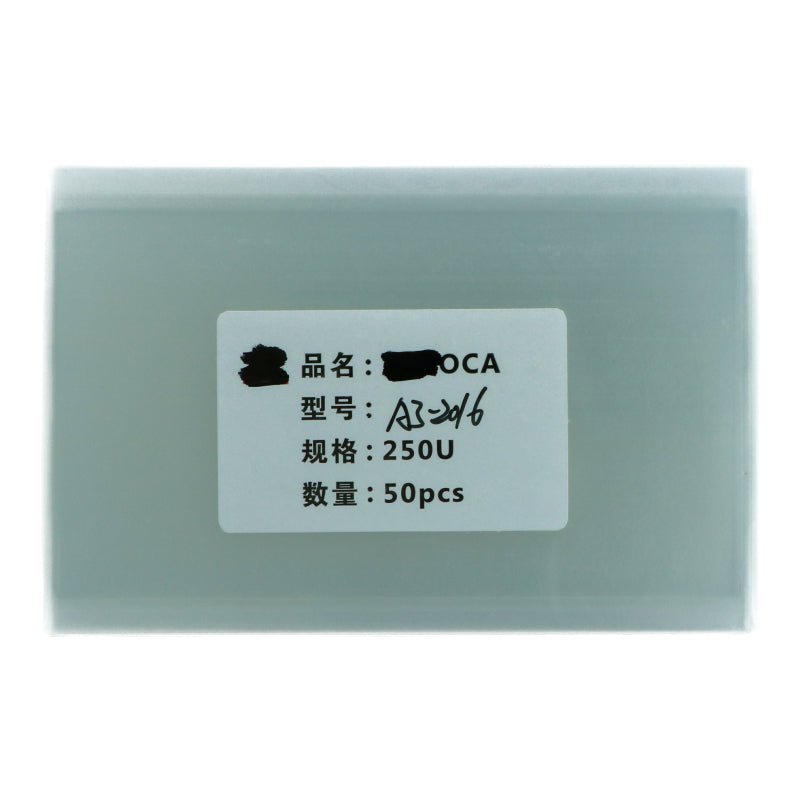 50 stks OCA plaklaag stickers voor Samsung Galaxy A3 (2016)