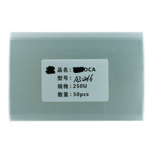 50 stks OCA plaklaag stickers voor Samsung Galaxy A3 (2016)