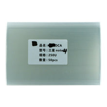 50 stuks 175um OCA plaklaag stickers voor Samsung Galaxy Note 4