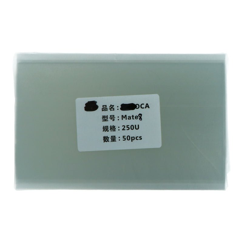 50 stuks OCA plaklaag stickers voor Huawei Mate 8