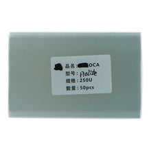 50 stuks oca plaklaag stickers voor Huawei P10 Lite