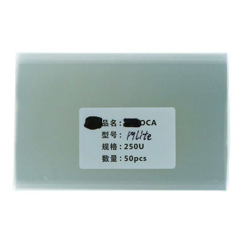 50 stuks OCA plaklaag stickers voor Huawei P9 lite