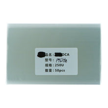 50 stuks OCA plaklaag stickers voor Huawei P9 lite