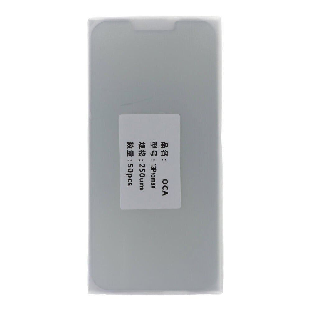 50 stuks OCA plaklaag stickers voor iPhone 13 Pro Max 6.7"/14 Plus