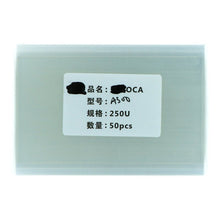 50 stuks OCA plaklaag stickers voor Samsung Galaxy A3