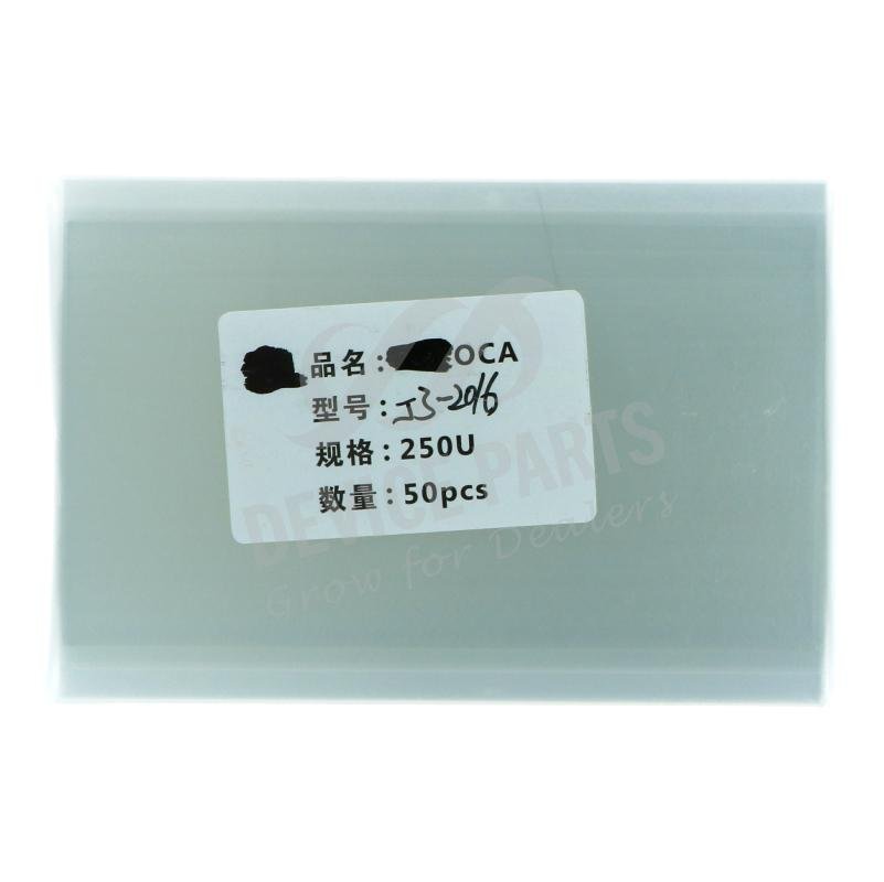 50 stuks OCA plaklaag stickers voor Samsung Galaxy J3 (2016)