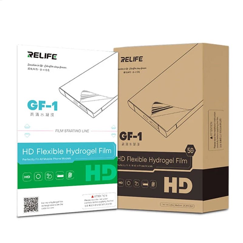 50 stuks RELIFE GF - 1 HD flexibele hydrogel film