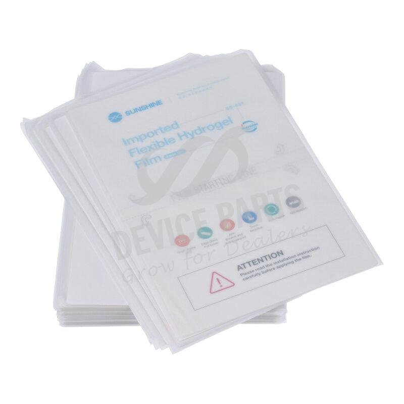 50 stuks SUNSHINE SS - 057 geïmporteerde flexibele hydrogel film voor mobiele telefoon
