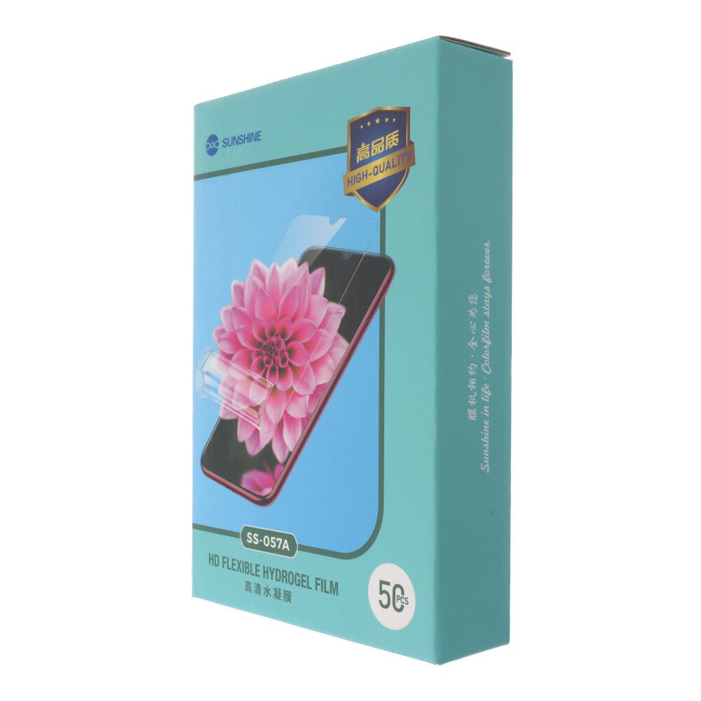 50 stuks SUNSHINE SS - 057A flexibele hydrogel film voor mobiele telefoon