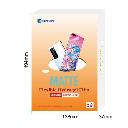 50 stuks SUNSHINE SS - 057HE matte hydrogel film