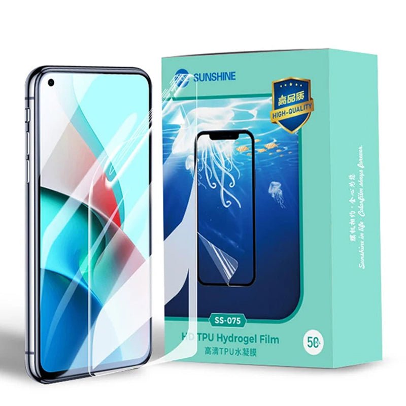 50 stuks SUNSHINE SS - 075 TPU flexibele hydrogel film voor SS - 890C film snijmachine