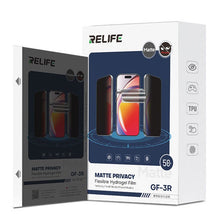 50 stuks/box RELIFE GF - 3R matte privacy hydrogel film zonder oplaadcode voor ongelimiteerd gebruik in film snijmachine