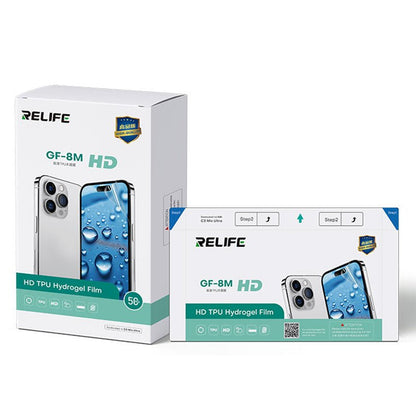 50 stuks/box RELIFE GF - 8M HD TPU Hydrogel Film voor SUNSHINE C3 Mix Ultra Smart Film Applicator