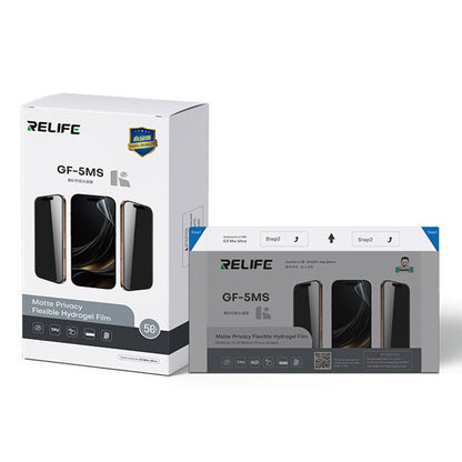 50 stuks/doos RELIFE GF - 5MS Frosted anti - gluur hydrogel film voor SUNSHINE C3 Mix Ultra Smart film applicatie machine