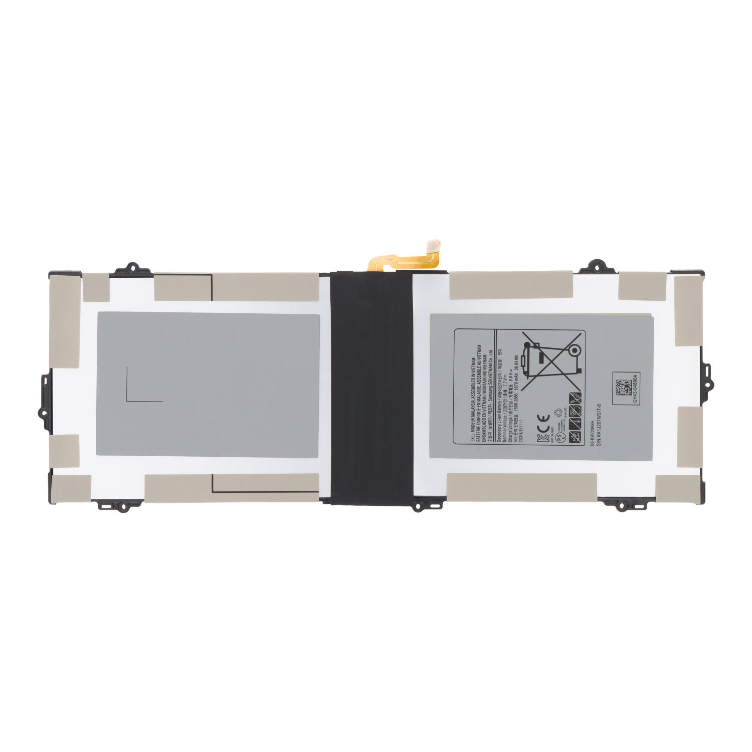 5070mAh batterij voor Samsung Chromebook 4 XE310XBA OEM