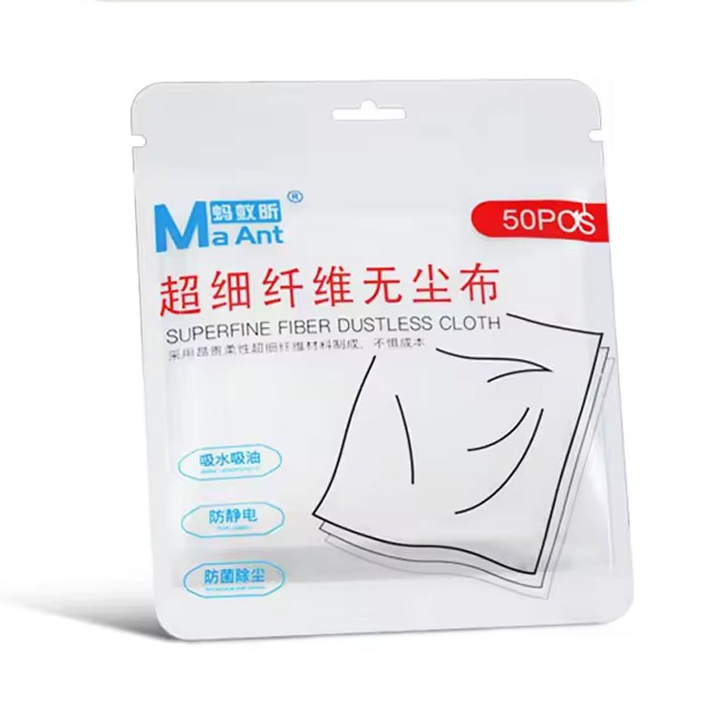 50st/pakket MaAnt 10*10 cm extra fijne vezel stofvrije doek