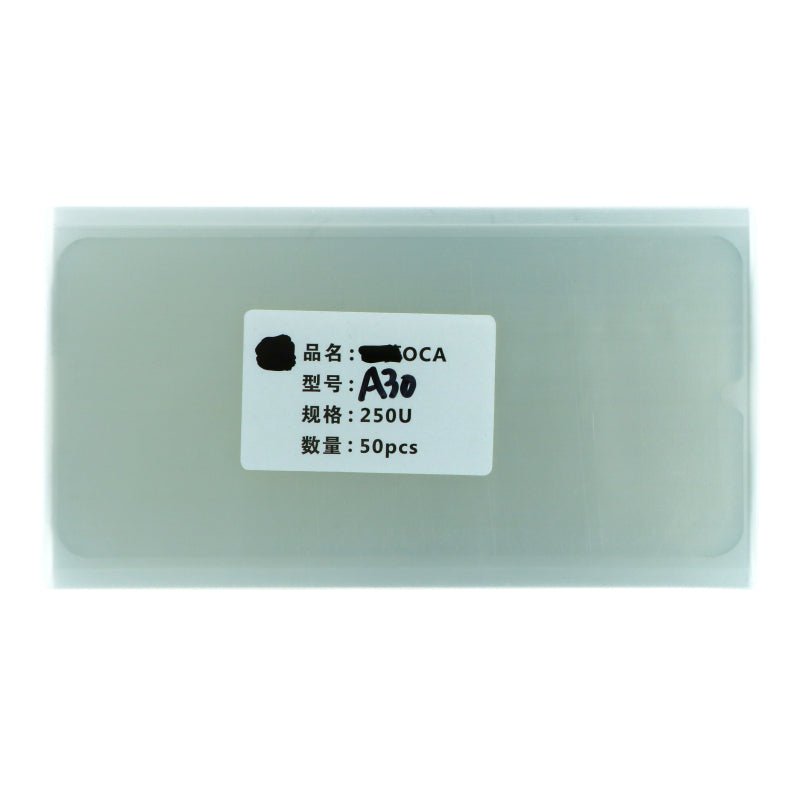50x 175um OCA plaklaag stickers voor Samsung Galaxy A50/A30/A50s