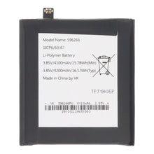 596266 4200mAh batterij + batterij plaklaag voor Cat S42 OEM zonder logo