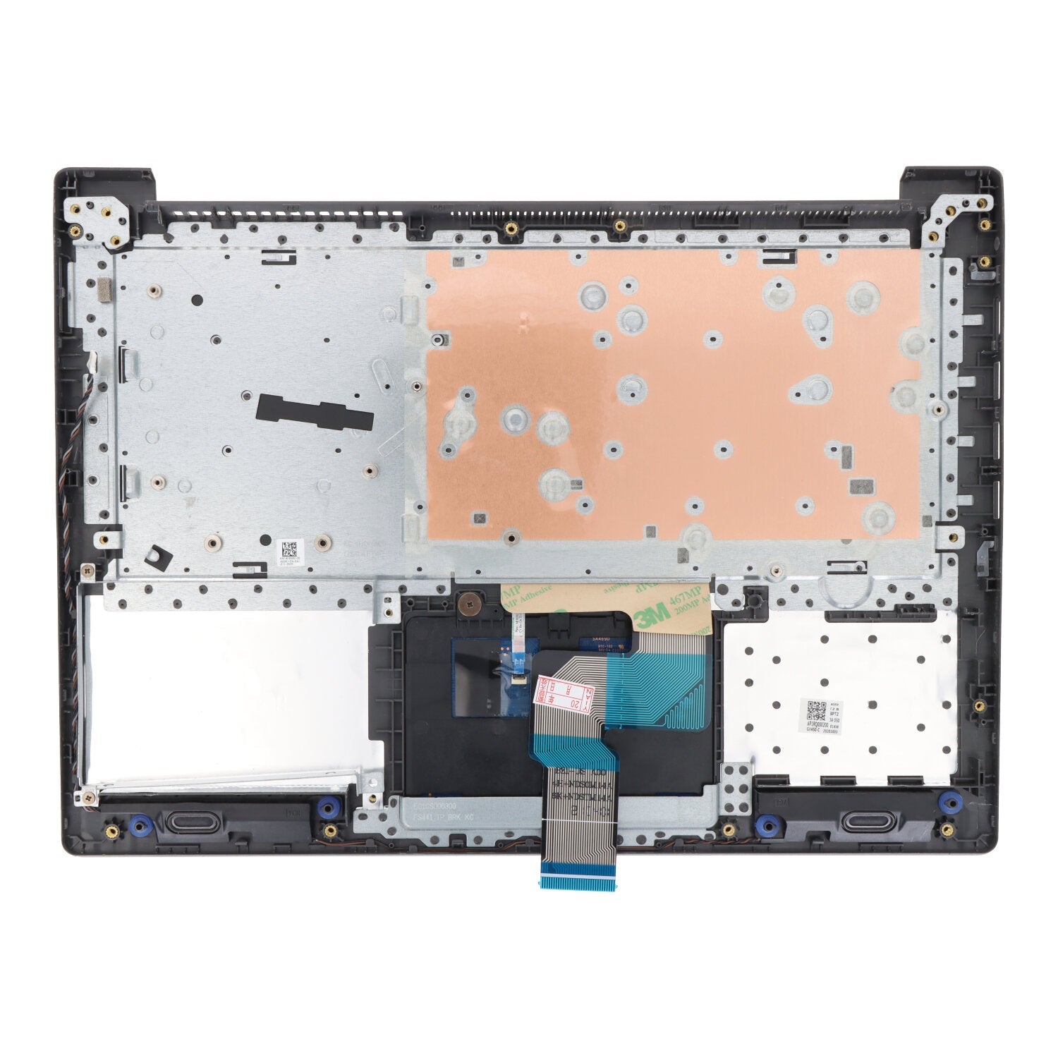 5CB0X57136 toetsenbord met c shell en touchboard voor Lenovo V14 - IIL zwart origineel 95% nieuw