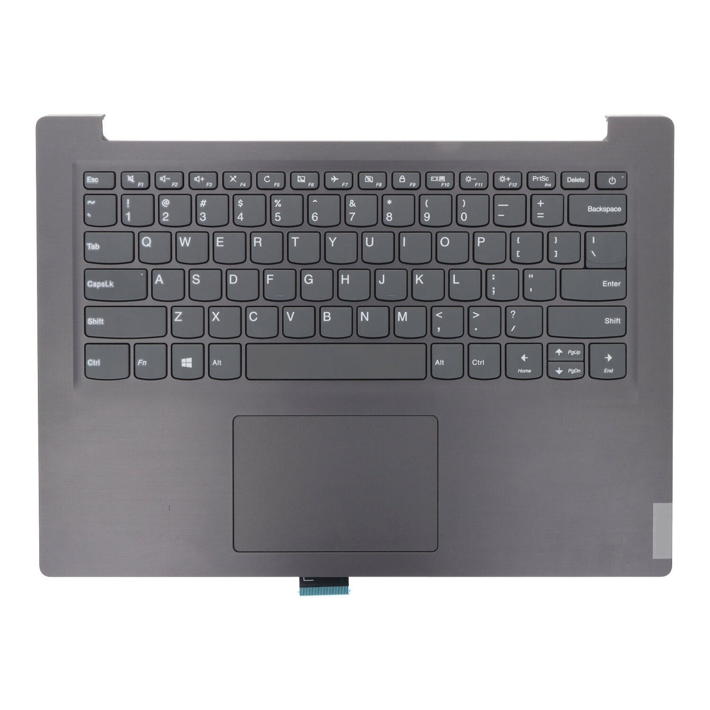 5CB0X57136 toetsenbord met c shell en touchboard voor Lenovo V14 - IIL zwart origineel 95% nieuw