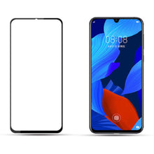 5D cold carving full screen tempered glass voor Huawei Nova 5 black