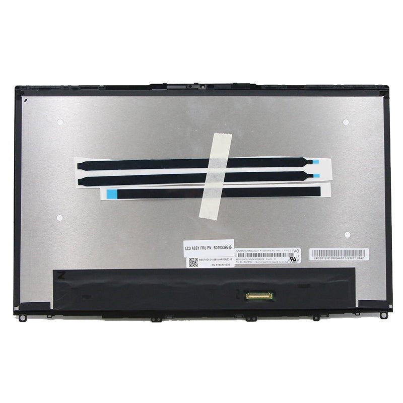 5D10S39646 NV140FHM - T04/R140NWFB - R0 Display met frame en touch voor Lenovo Yoga Slim 7 14ITL05/14IIL05 1920x1080 40Pin Black Origineel