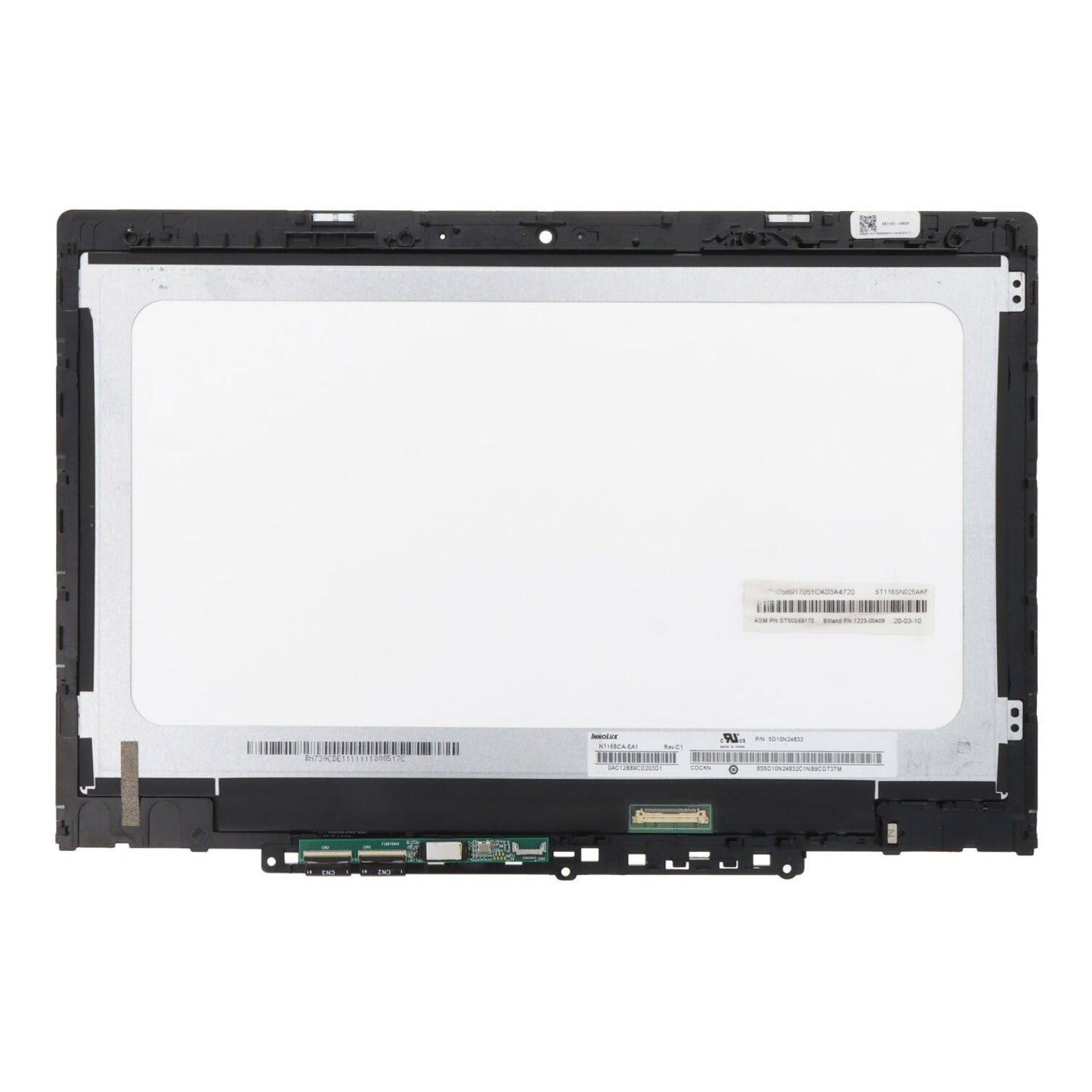5D10T45069 display met frame en touch voor Lenovo 300e 2nd Gen Notebook 81M9 1366*768 black origineel