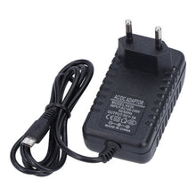 5V 3A micro oplader EU stekker met 1M DC kabel zwart