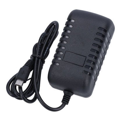 5V 3A micro oplader US plug met 1M DC kabel zwart