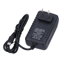 5V 3A micro oplader US plug met 1M DC kabel zwart