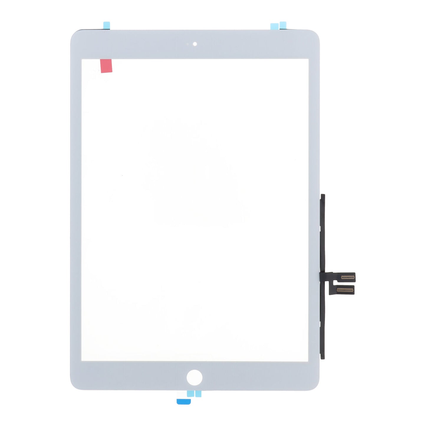 Touchscreen + plaklaag voor iPad 10.2 2019 (iPad 7de) / 10.2 2020 (8de) Wit OEM