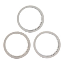 Achter camera ring bezel voor iPhone 16 Pro/16 Pro Max Wit Titanium Origineel 3 stuks in één set