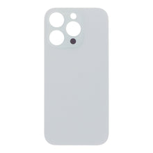 Batterij cover met plaklaag voor iPhone 16 Pro grote opening Wit Titanium OEM