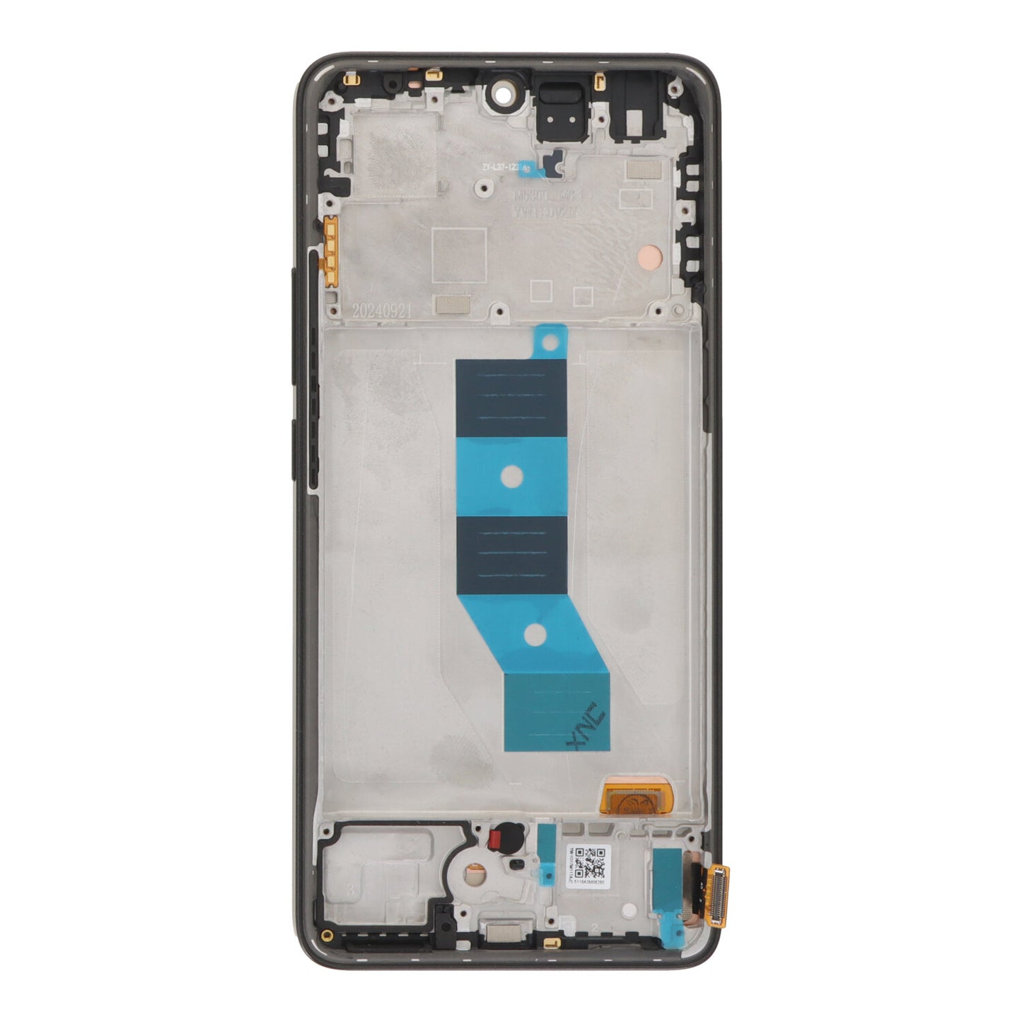 Display met frame voor Xiaomi Redmi Note 14 5G OLED Midnight Black HQ