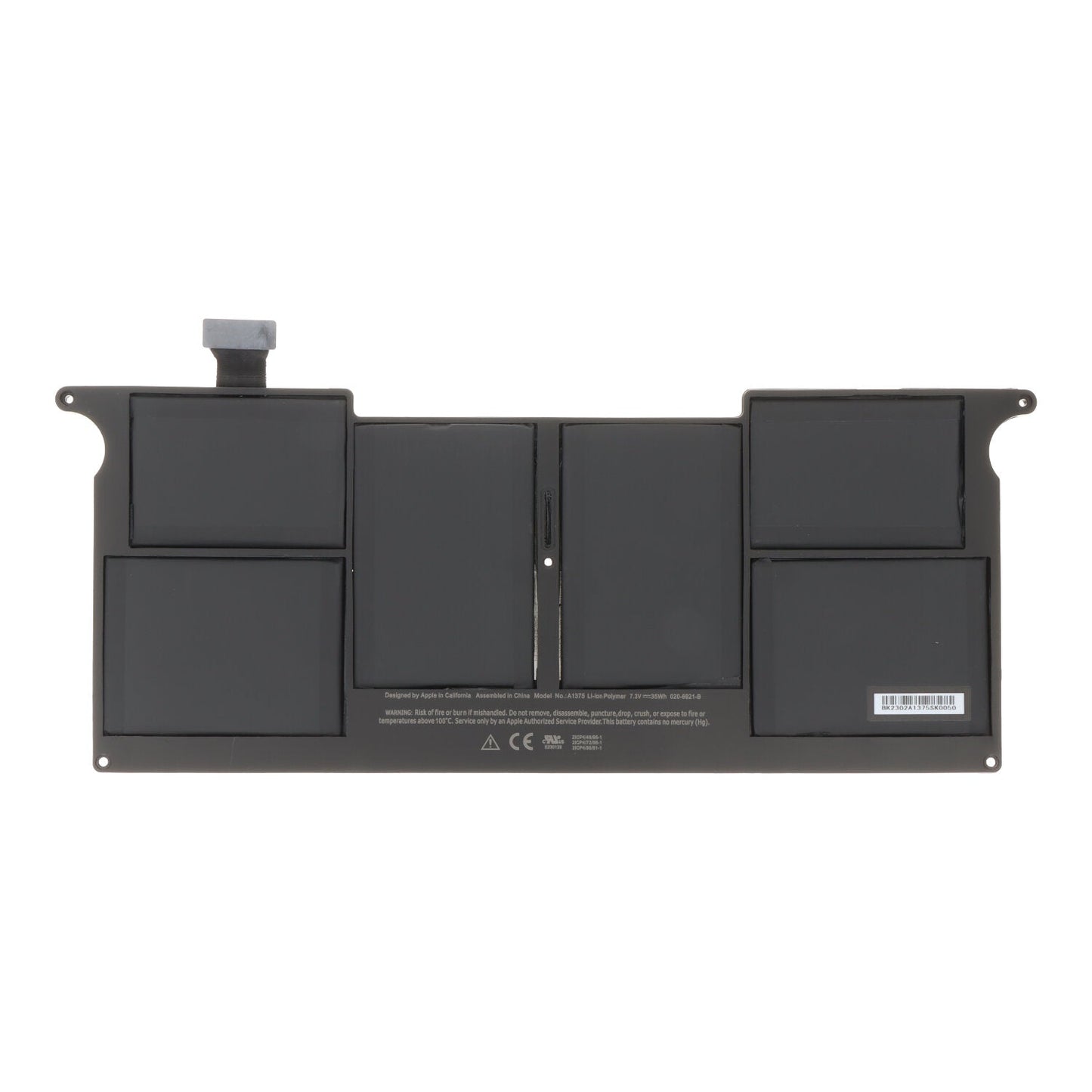 A1375 batterij + plaklaag voor MacBook Air 11.6" A1370 2010 origineel