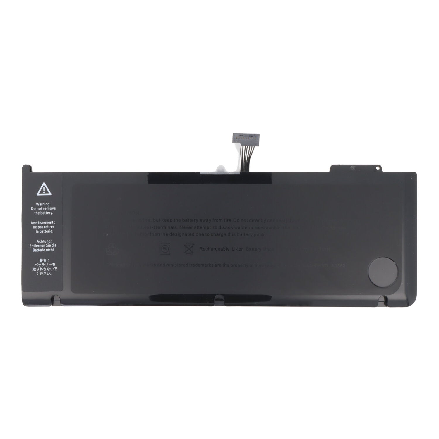 A1382 batterij + batterij plaklaag voor MacBook Pro 15.4" A1286 2011 - 2012 OEM zonder logo