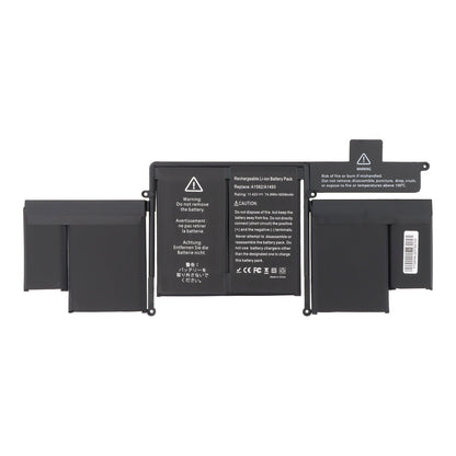 A1493/A1582 batterij + plaklaag voor Macbook Retina Pro 13.3" A1502 2013 - 2015 OEM zonder logo
