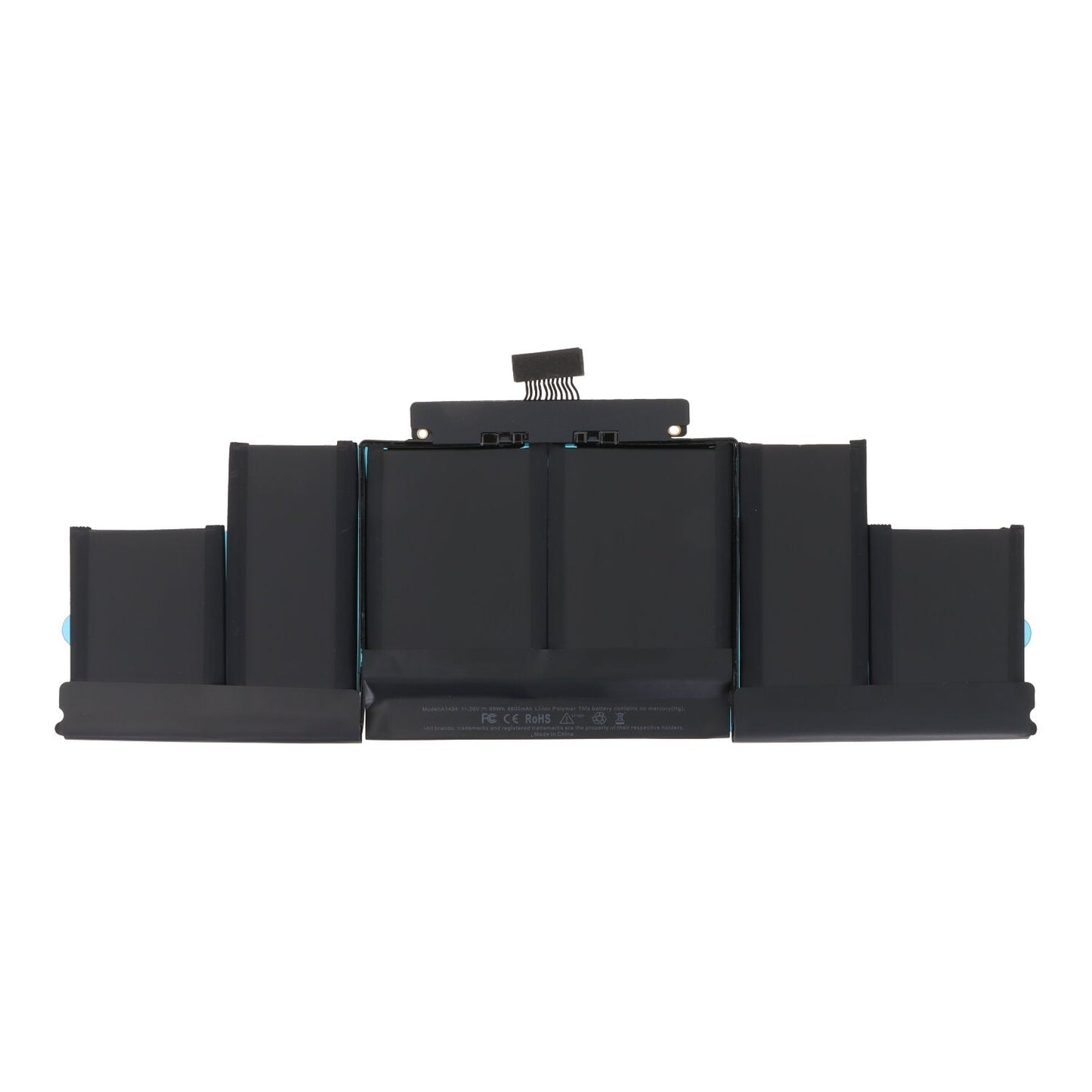 A1494 batterij + batterij plaklaag voor MacBook Retina Pro 15.4" A1398 2013 - 2014 OEM zonder logo
