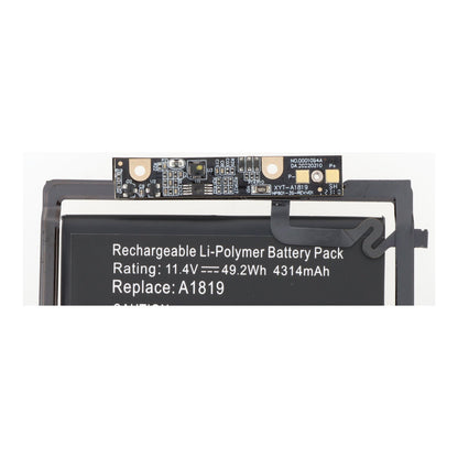A1819 batterij + batterij plaklaag voor MacBook Pro 13.3" A1706 2017 OEM zonder logo
