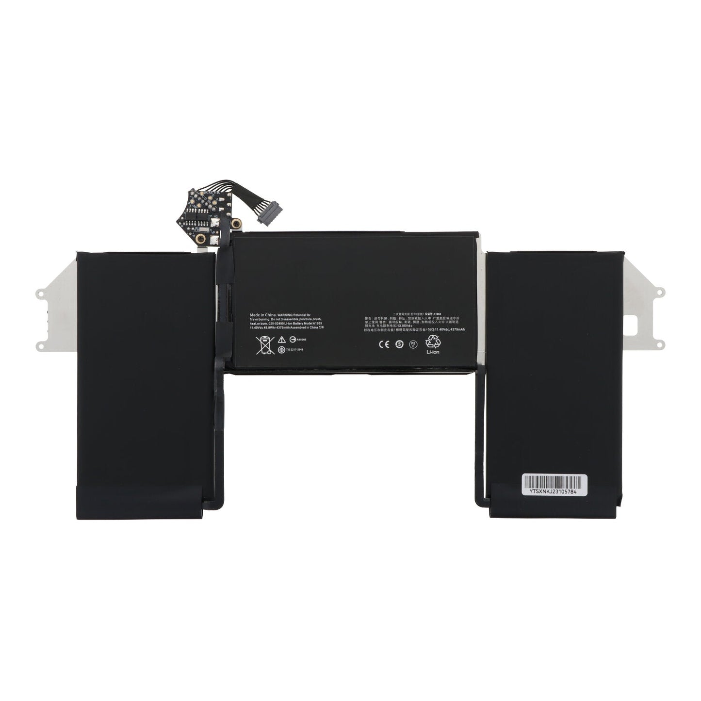 A1965 batterij + batterij plaklaag voor MacBook Air 13.3" A1932/Air 13.3" A2179 2018 - 2019 OEM zonder logo