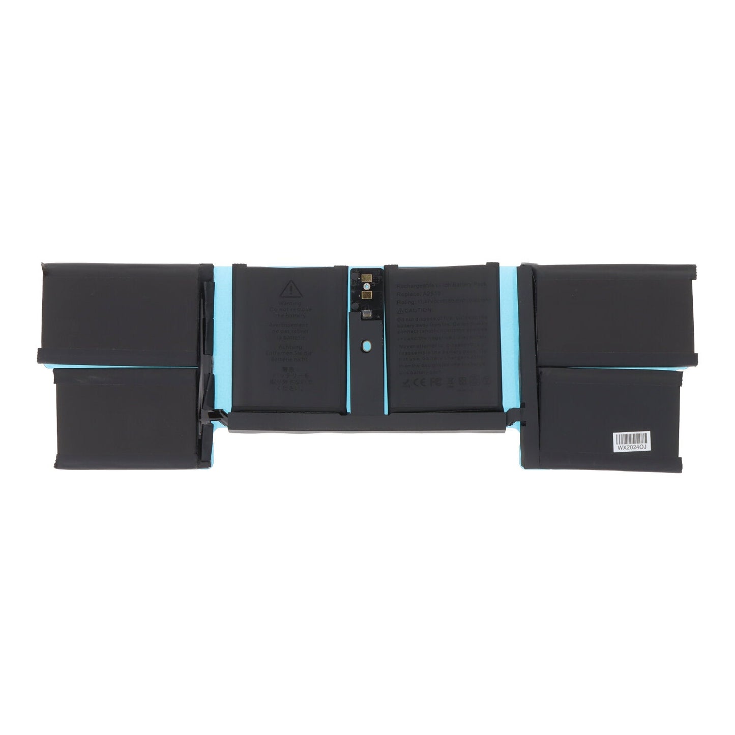 A2519 6100mAh Batterij + Plaklaag voor MacBook Pro 14" 2021 A2442/Pro 14" 2023 A2779/Pro M3 14" A2918 OEM zonder logo