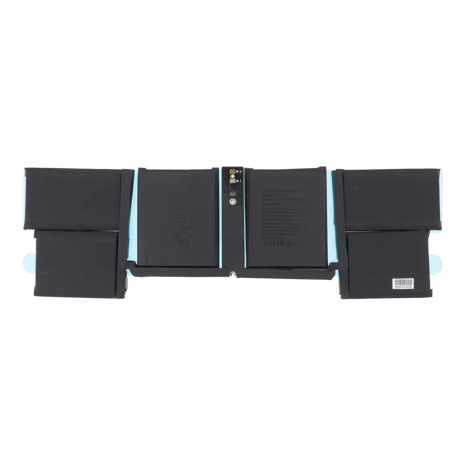A2527 8700mAh batterij + batterij plaklaag voor MacBook Pro 16" 2021 A2485/Pro 16" 2023 A2780 OEM zonder logo