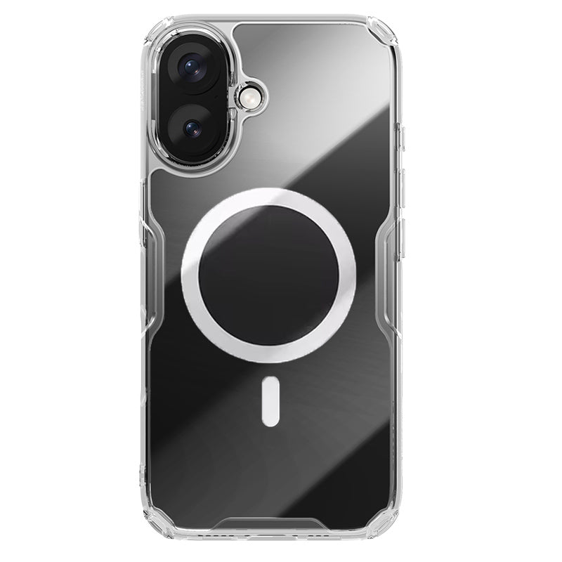 NILLKIN Nature TPU Pro Magnetic Case voor iPhone 17 Wit