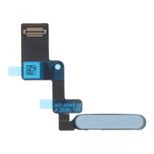 Aan/uit knop en vingerafdruksensor flex kabel voor iPad Air 2020/Air 4 blauw origineel