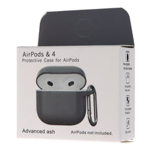 Anti - drop dust - proof siliconen beschermhoes voor AirPods 4 grijs