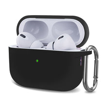 Anti - drop siliconen verdikte oordopjes hoes voor AirPods Pro 2nd zwart