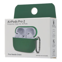 Anti - drop siliconen verdikte oordopjeshoes voor AirPods Pro 2nd Pine Green